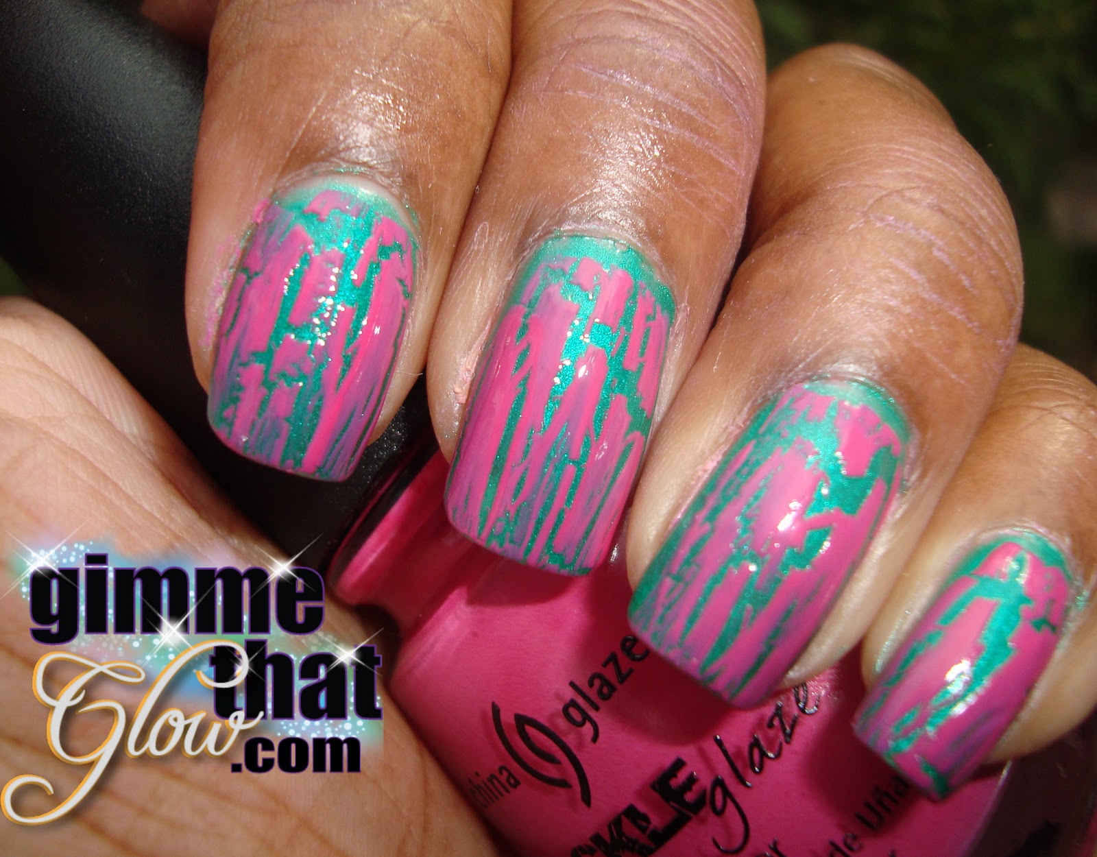 China Glaze | Crackle Nail Lacquer Collection | Swatches + Review |  Awkwardly April
