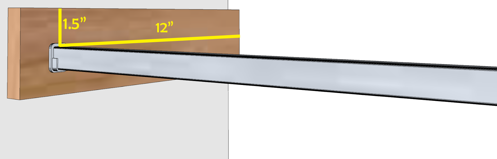 DIY Closet Organizer Plans For 5' to 8' Closet