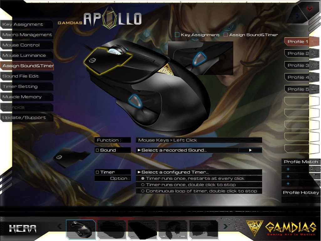 Gamdias Apollo Extension Optical Gaming Mouse 40
