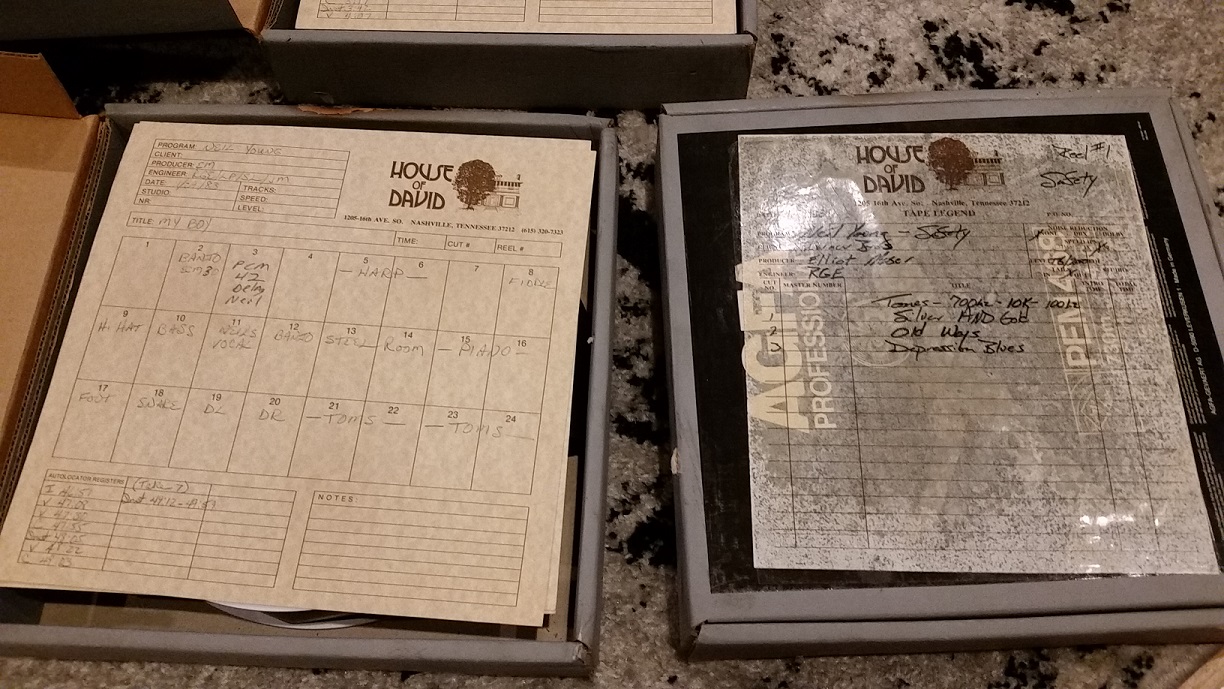 Neil Young News Neil Young Treasures.... House of David, Nashville, TN