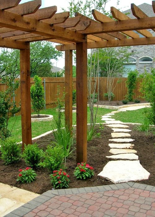 All Stuff: DIY Add landscaping to your backyard ~ lots of landscaping