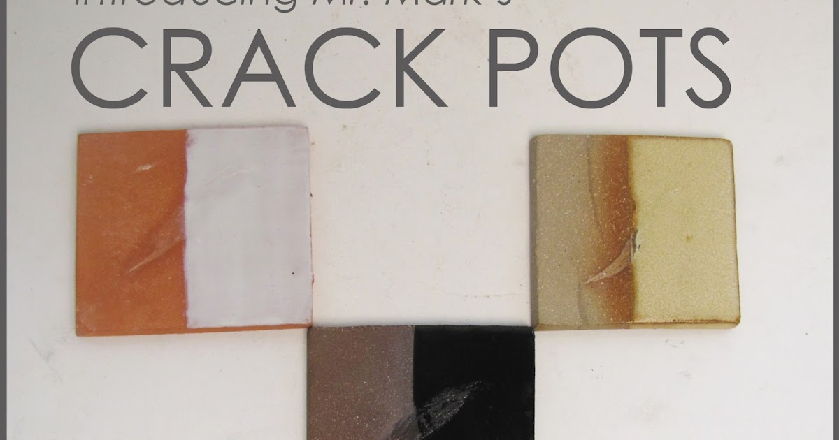 The Ceramic Shop Introducing Crack Pot crack filler!