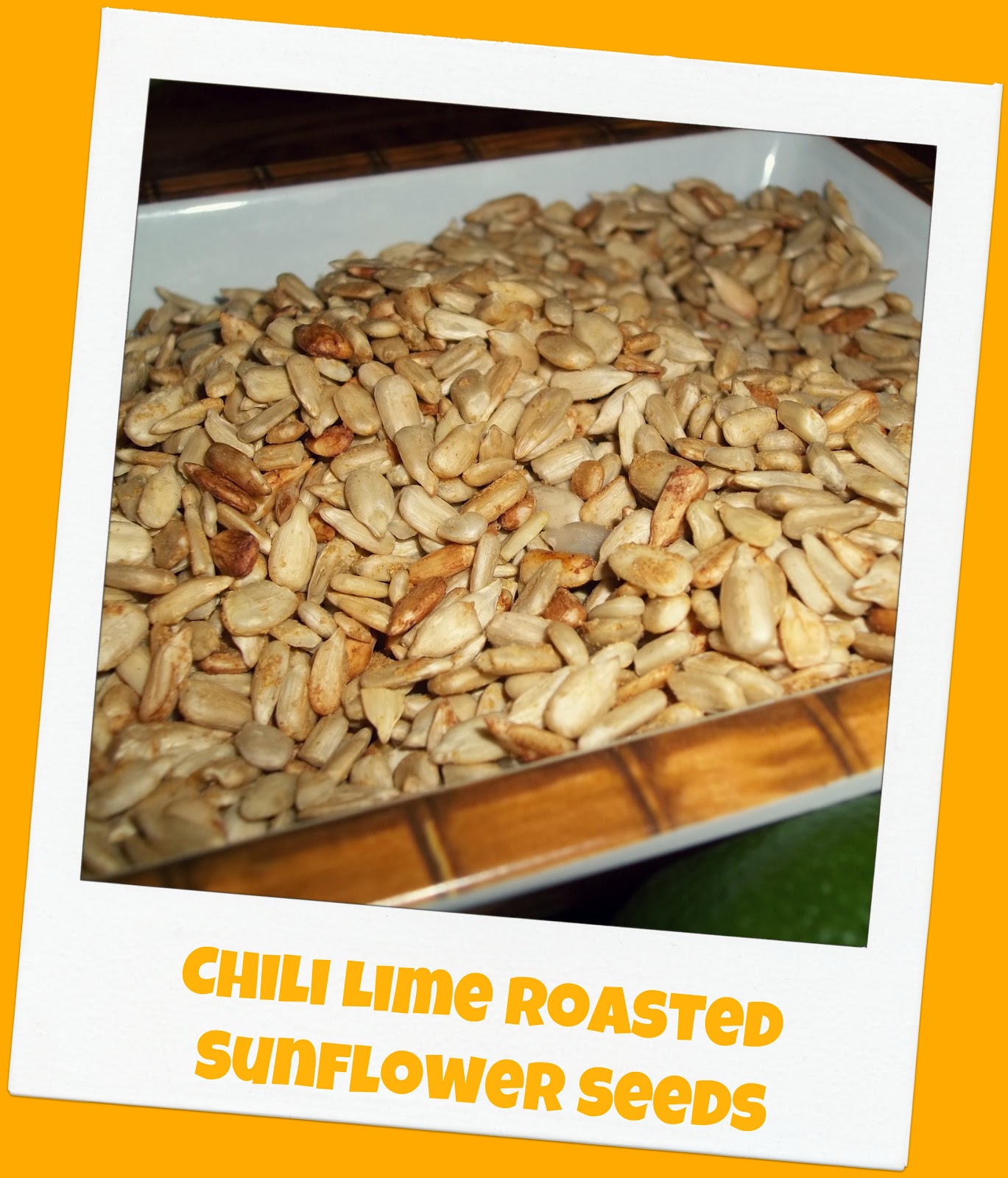 FoodThoughtsOfaChefWannabe Roasted Chili Lime Sunflower Seeds