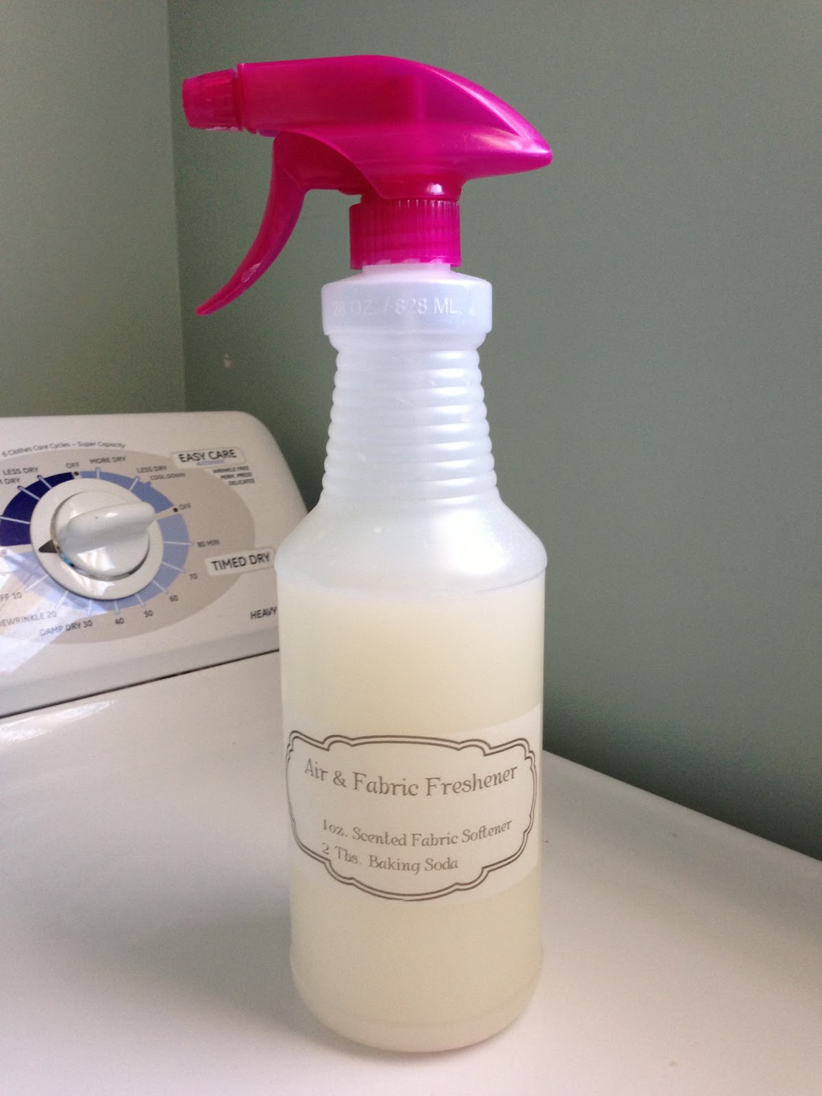 making it feel like home Homemade Air &Fabric Freshener