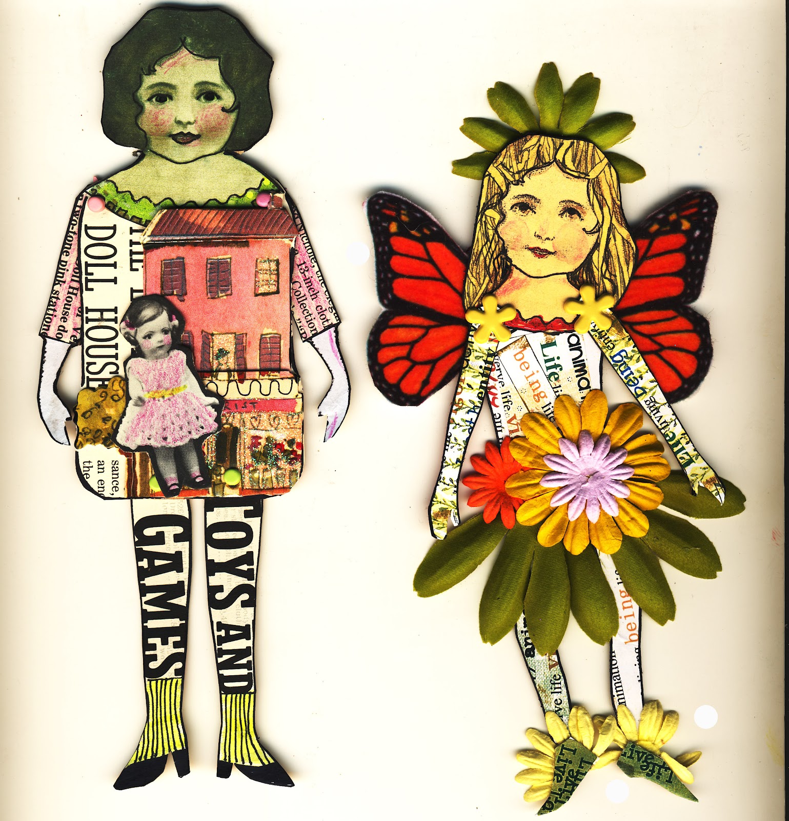 vintage paper dolls value