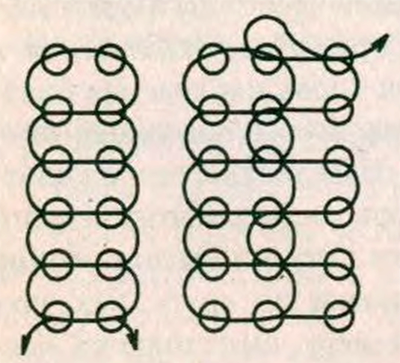 схема плетения из бисера-браслеты