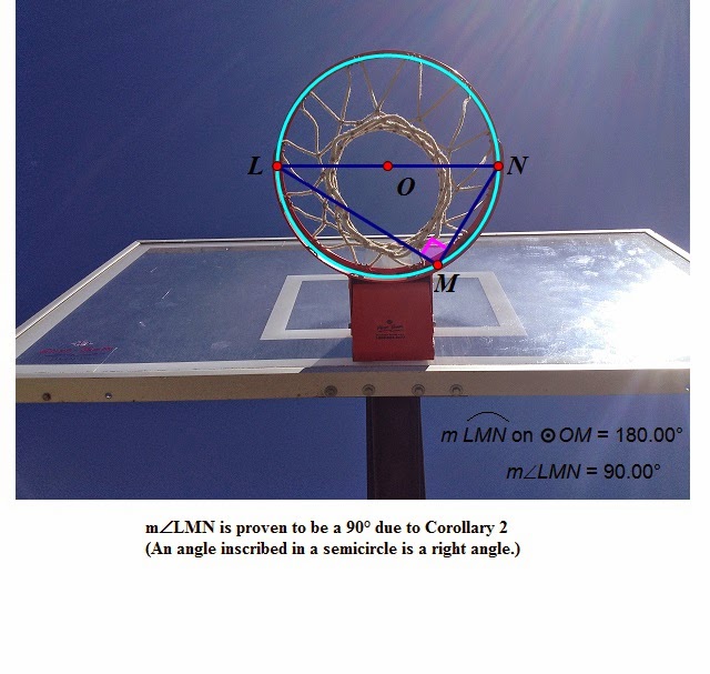 Oakwood's Geometry Hunters Inscribed Angles and Three