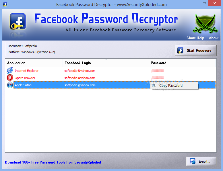 facebook password revealer online