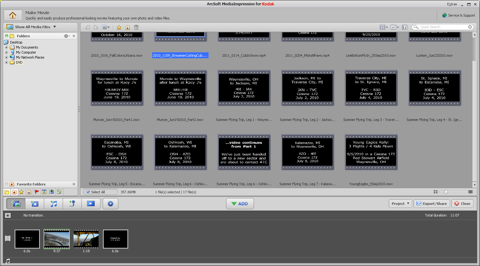 A mile of runway will take you anywhere. A guide to creating flying videos