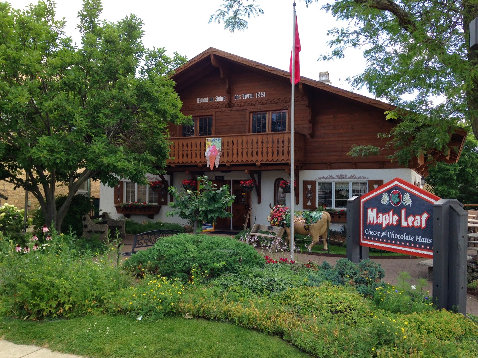 One Hopeless Wanderer New Glarus, Wisconsin Everything Switzerland