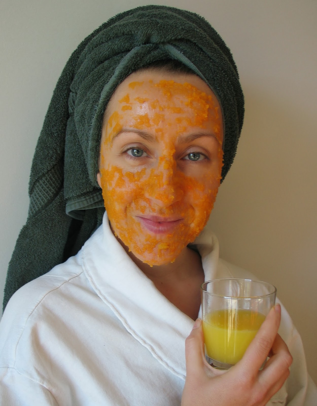 Handcrafted Spa Butternut squash enzyme face mask
