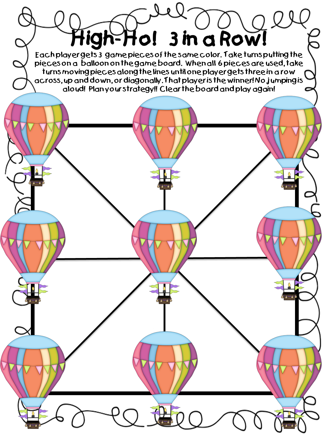 First Grade Wow Hot Air Balloon Unit!