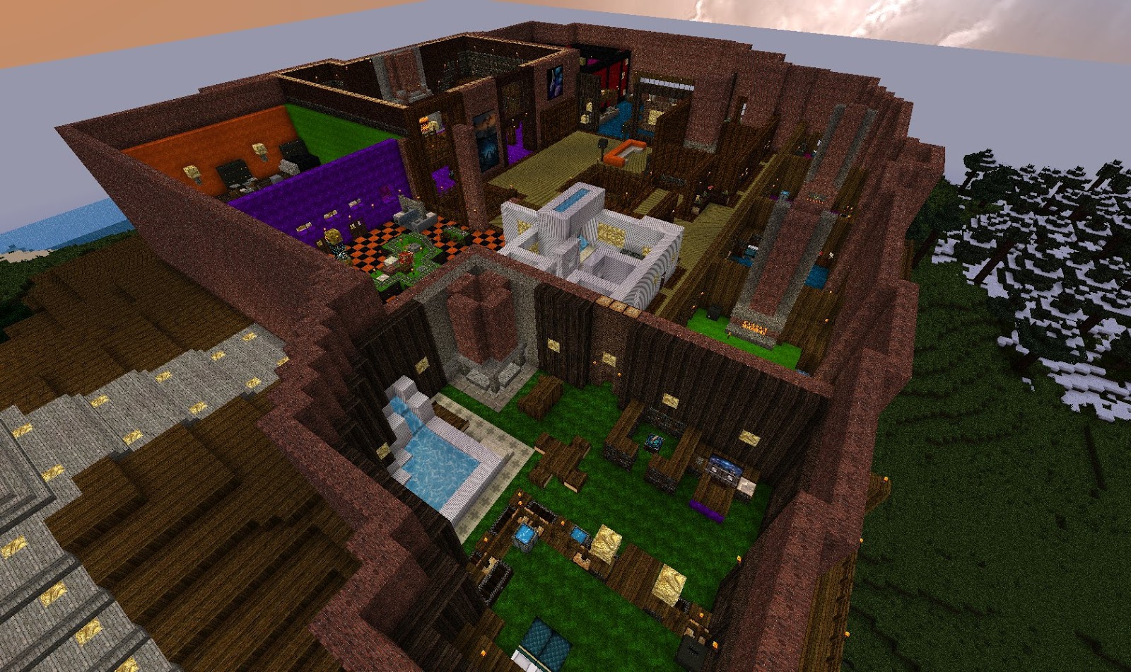 Jd S Gaming Blog Minecraft Creations The Brick Mansion Chapter 4 Jd S Gaming Blog