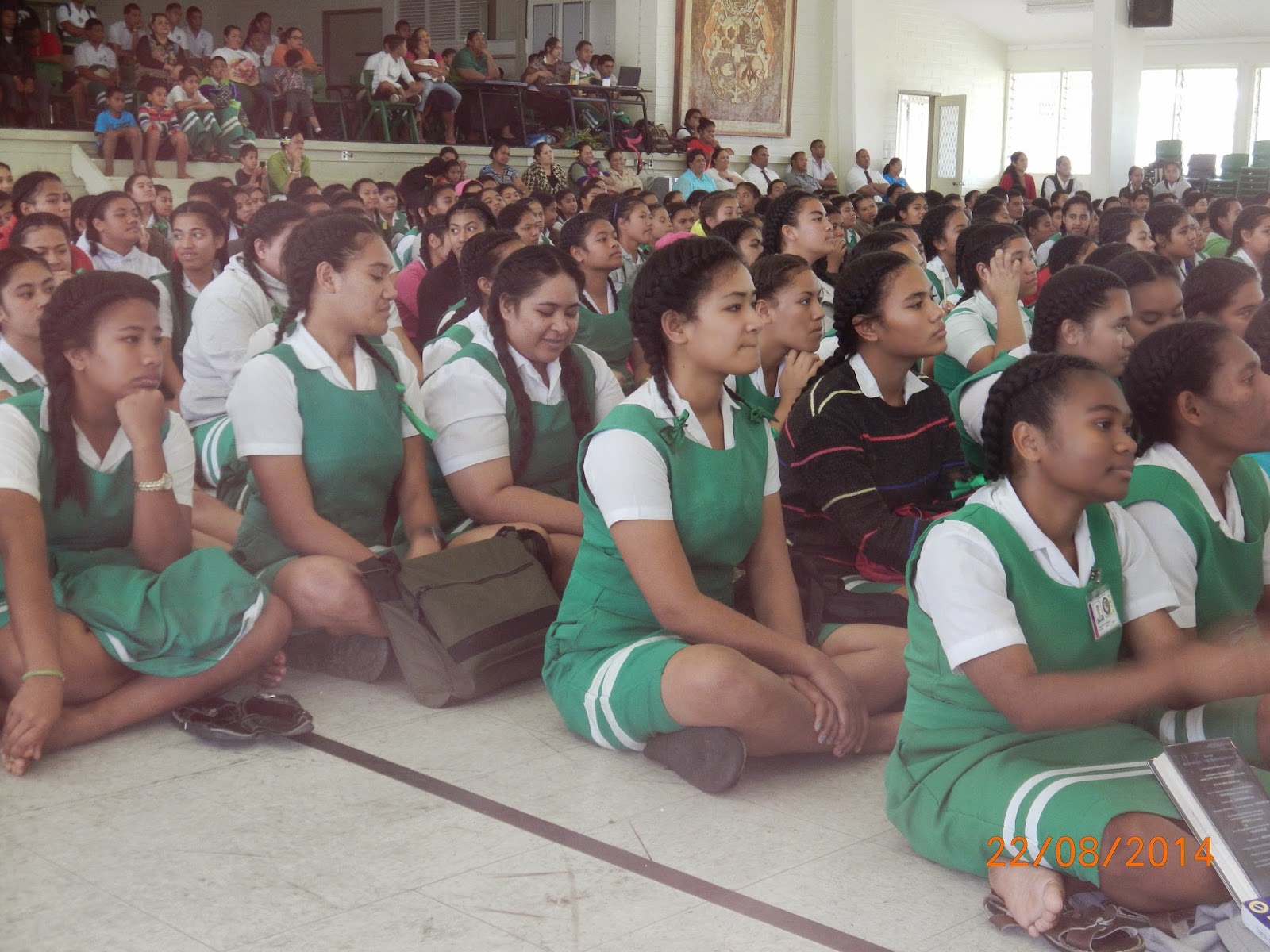 Island Chatter Students at Liahona High