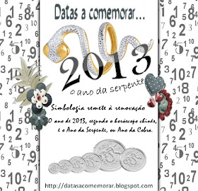 Datas a comemorar...