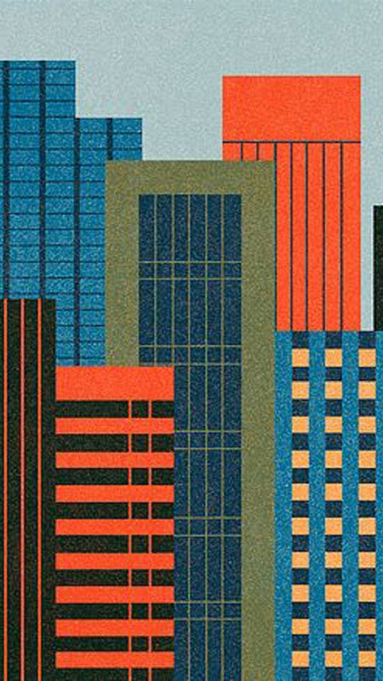   Urban Buildings Illustration   Galaxy Note HD Wallpaper