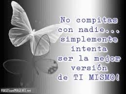 No compitas con...