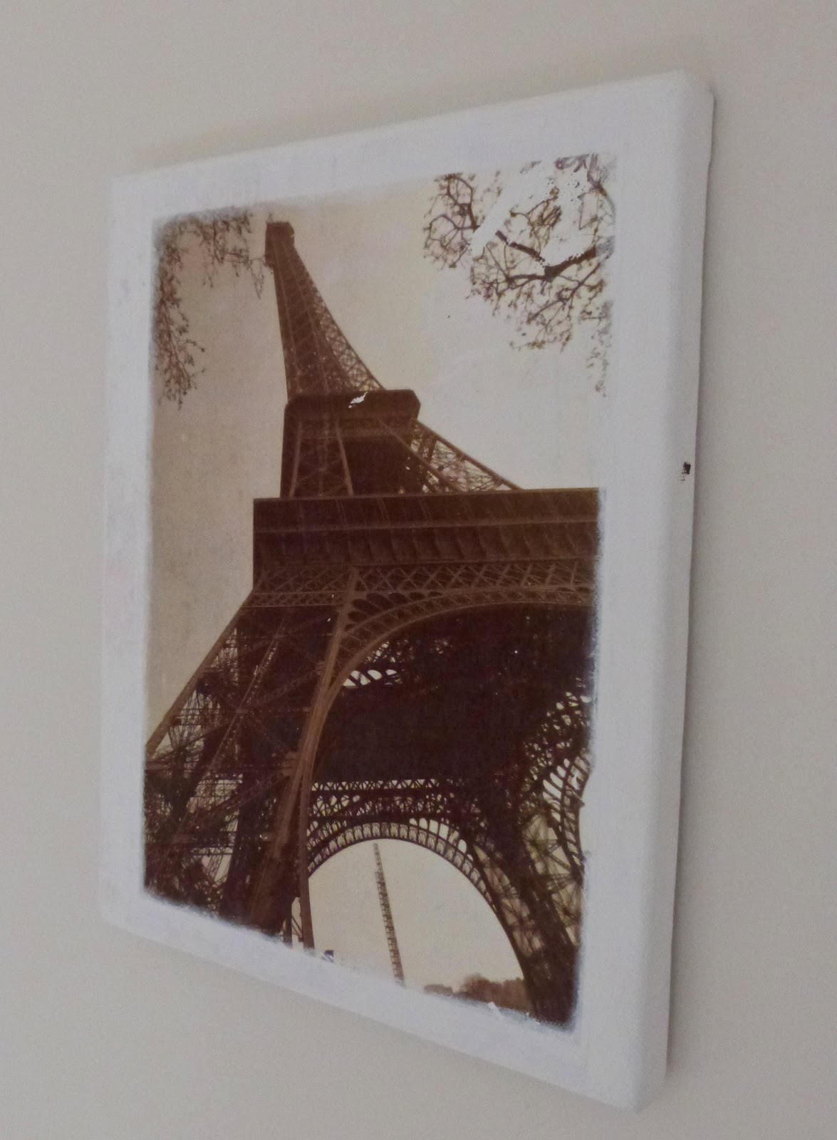 Trends With Benefits DIY How To Transfer Photos Onto Canvas