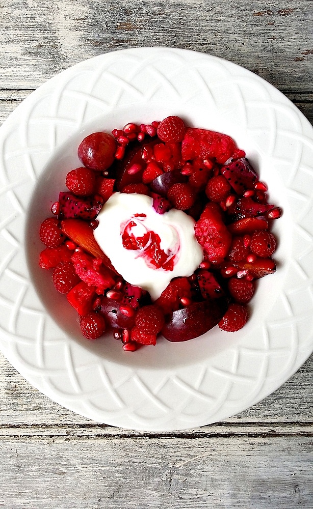 Scarlet Fruit Salad with Greek Yoghurt Scrumptious South Africa