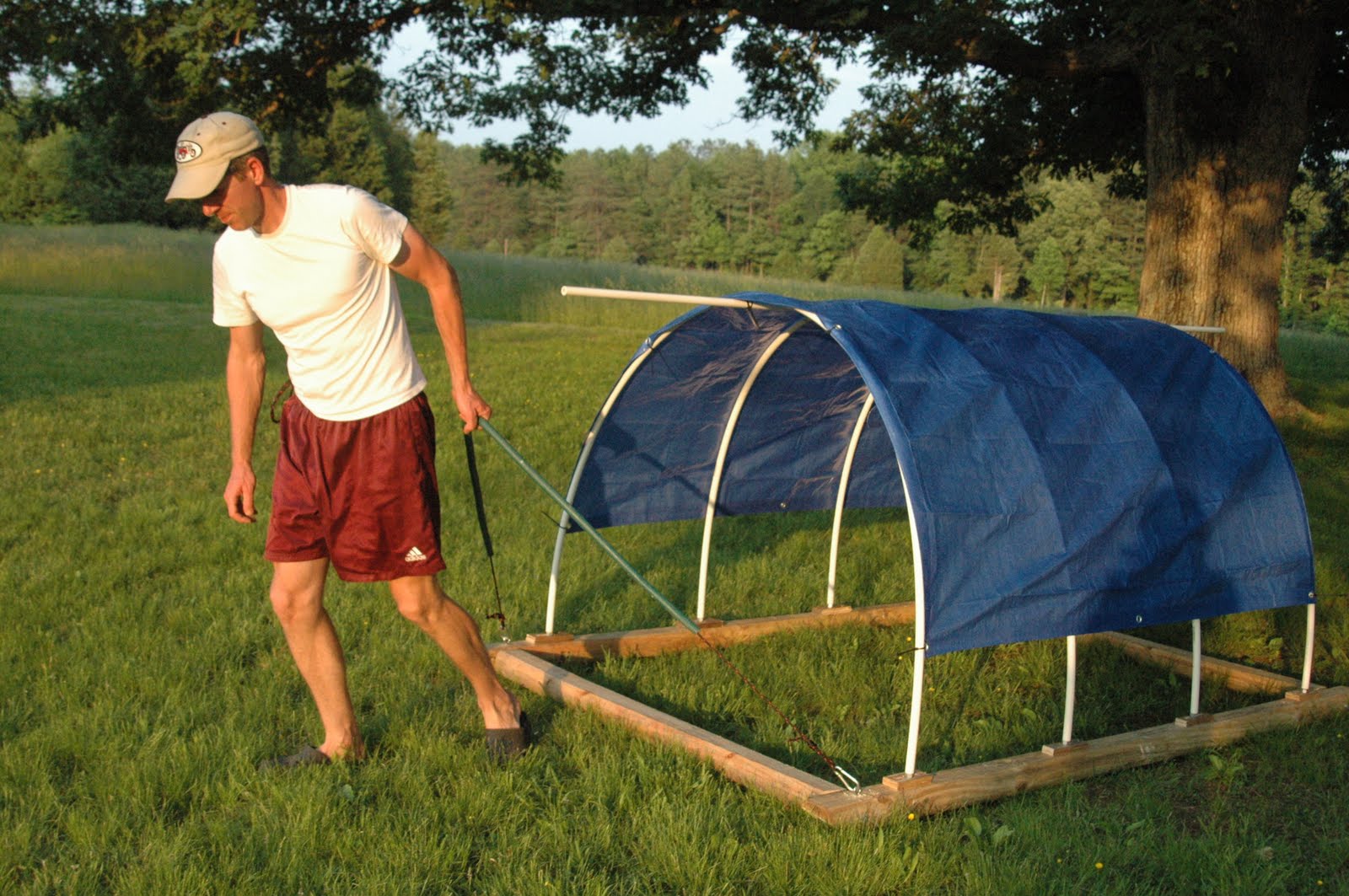 Green Legacy Farm Moooovin' Along Portable Calf Shelter