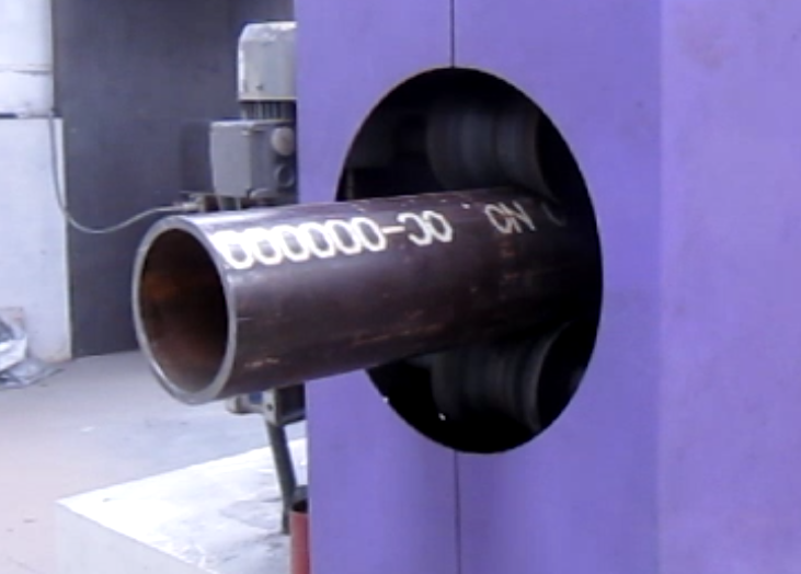 Tube Polishing & Tube Finishing Machines ML300 Mill Scale and Pipe