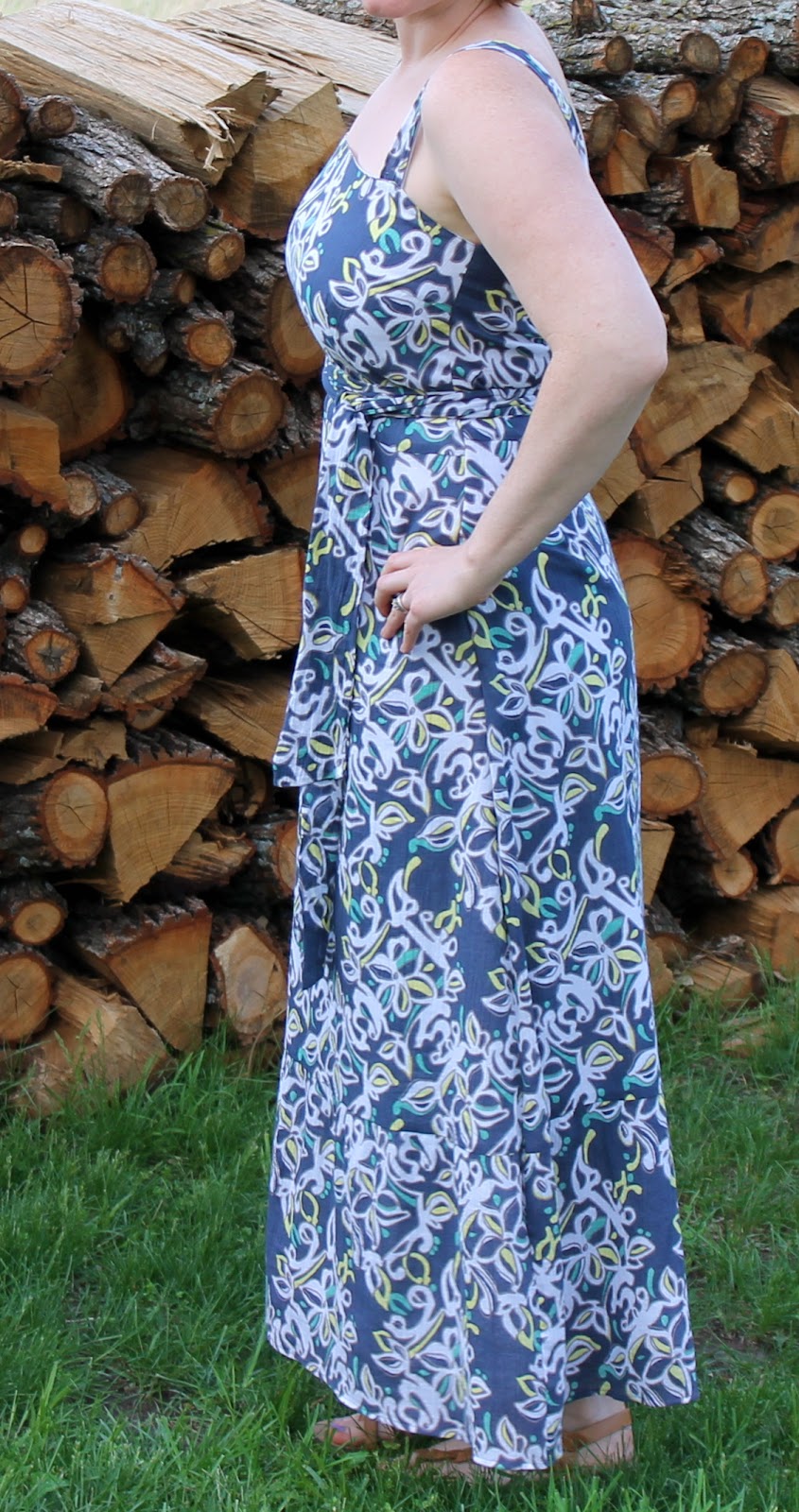 All The Joy Quick Summer Maxi Dress Upcycle