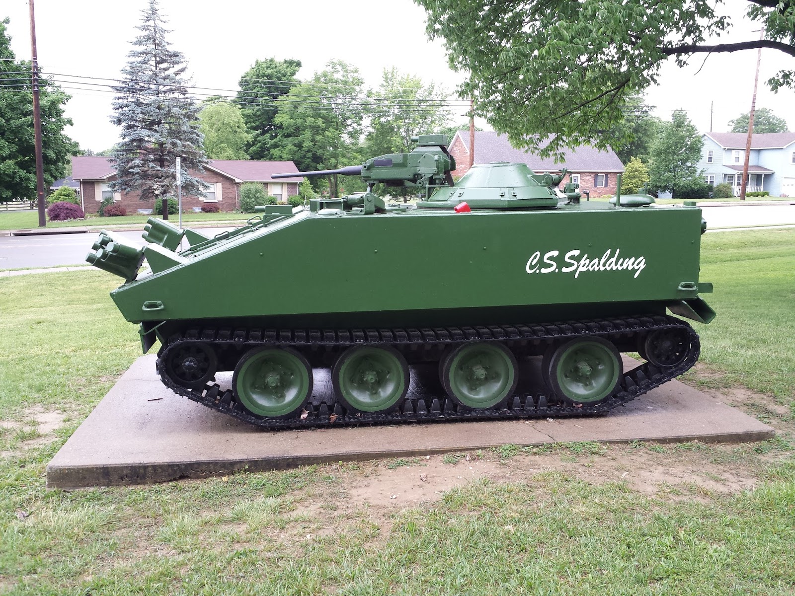 Find A Tank Kentucky Elizabethtown M114 AFV "Prototype Remote