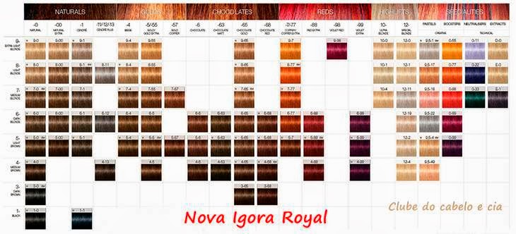 Clube do cabelo e cia: DO LOIRO AO RUIVO: NOVA IGORA ROYAL 6.77 -  TRANSFORMAÇÃO COR E CORTE