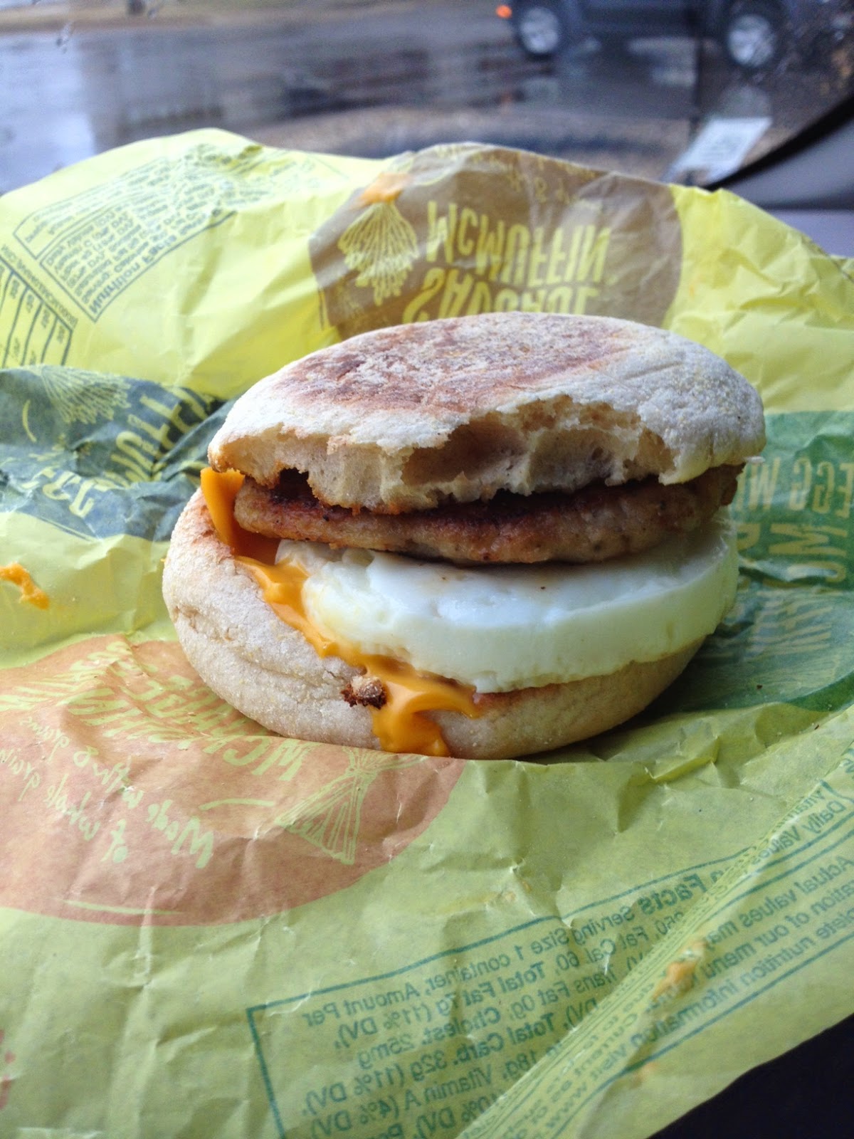 52 Sandwiches Breakfast Sandwich 17 McDonald's aka It Was Bound To