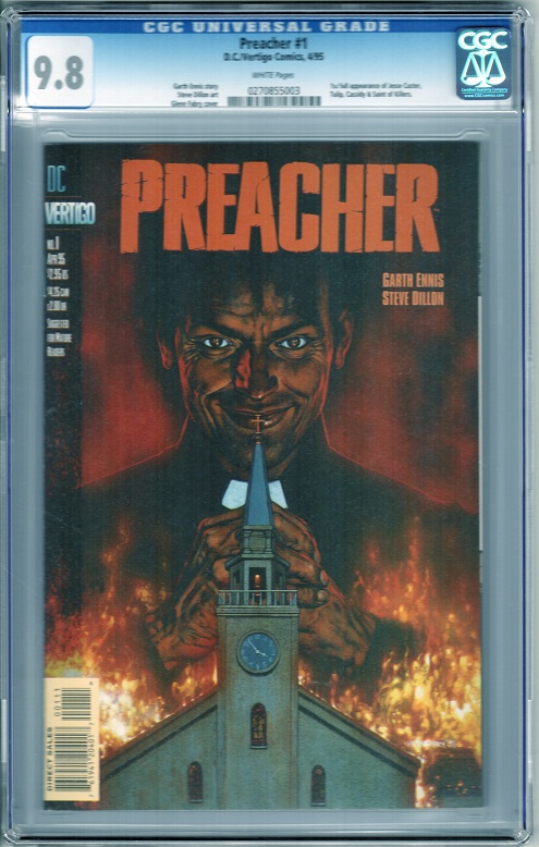 Graded Key Comics Preacher 1