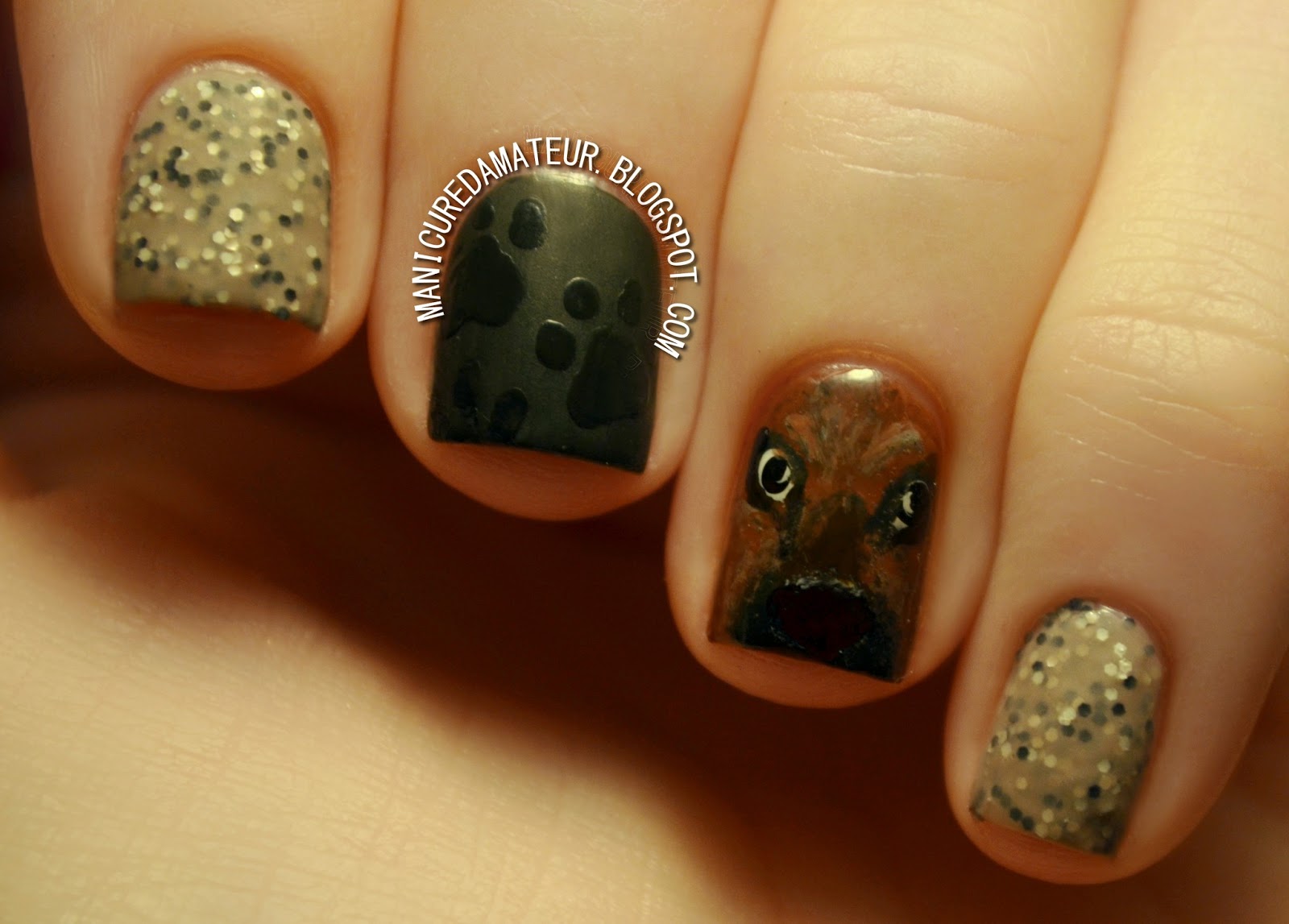 1. Cute Paw Print Nail Design for Pups - wide 4