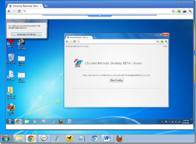 Chrome Remote Desktop