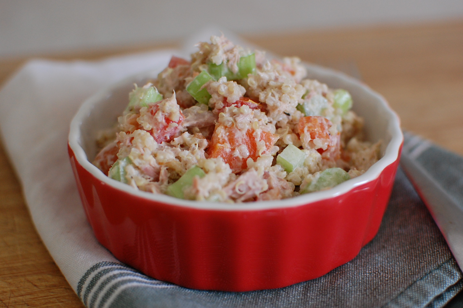 Food, Fun & Life Warm Quinoa & Tuna Salad
