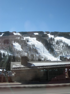 Skiers Near Vail