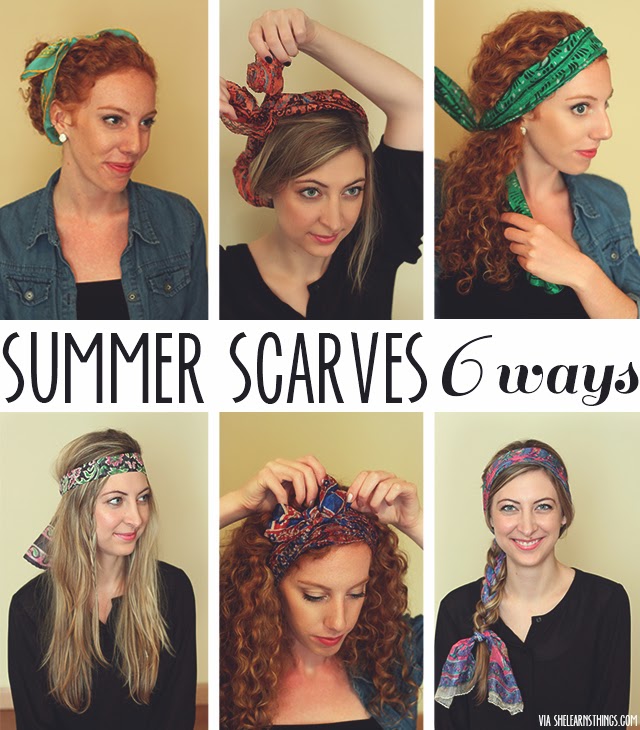 Head Scarf Style She Learns Things