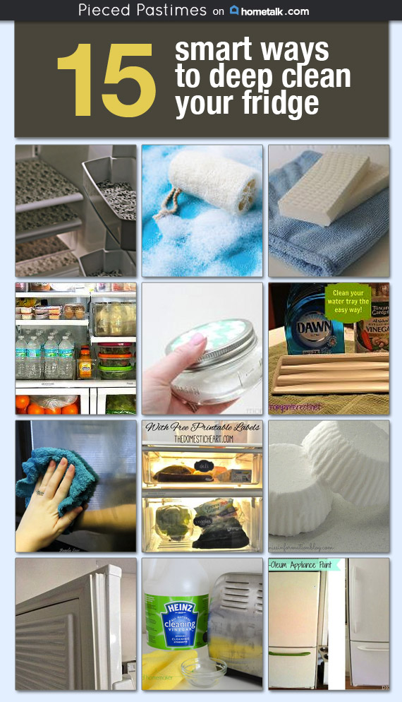 Pieced Pastimes 15 Smart Ways to Deep Clean Your Fridge (Curated for