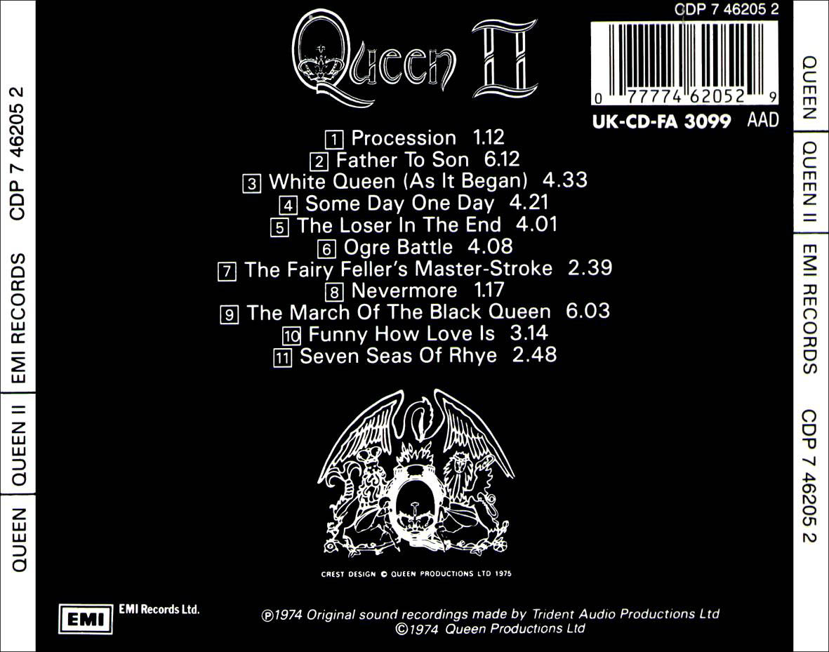 La venganza de Saturno: Queen II (1974) - Queen La venganza de Saturno: Queen II (1974) - Queen