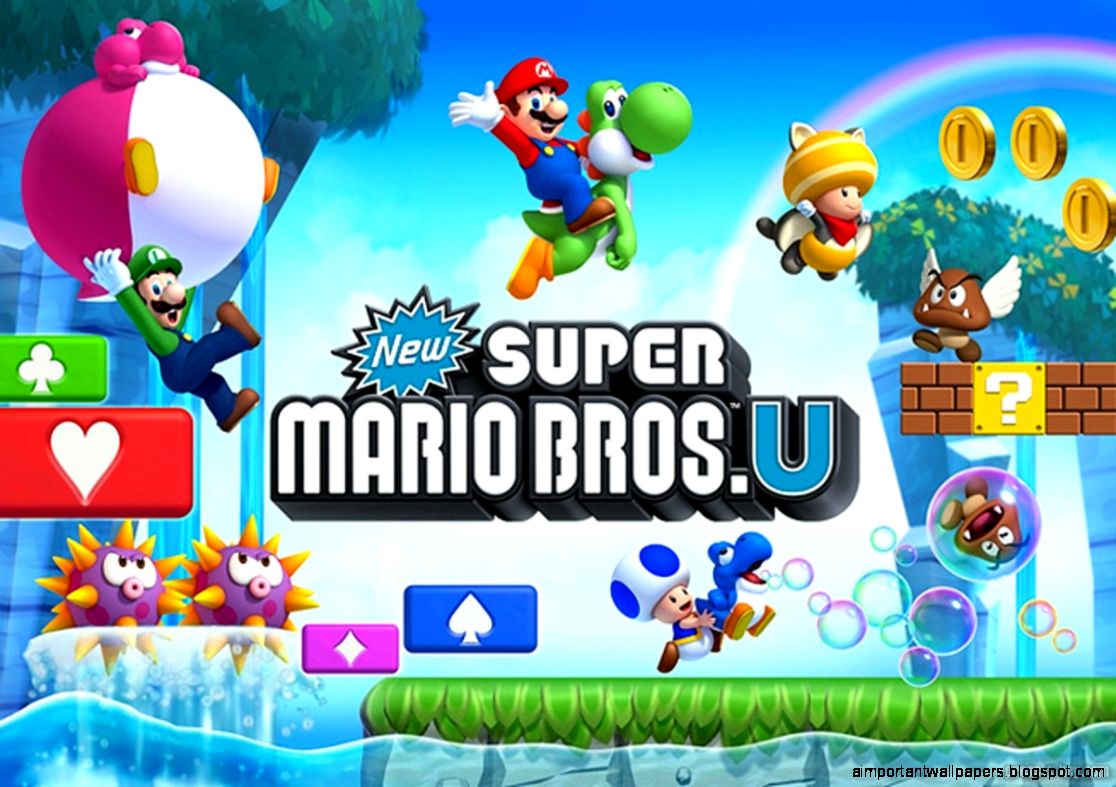 Super Mario Wii U Wallpaper Super Mario Wii U Wallpaper