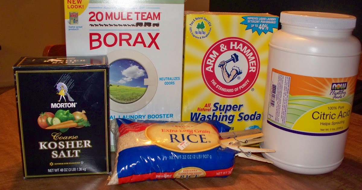 A New Leaf Homemade Dishwasher soap