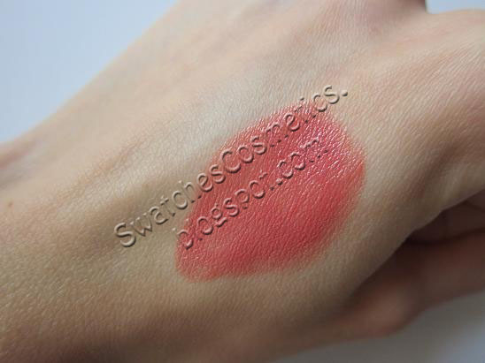  Swatches Cosmetics Свотчи Косметики Губная помада для губ Lipstick Chanel №77 Jersey Rose