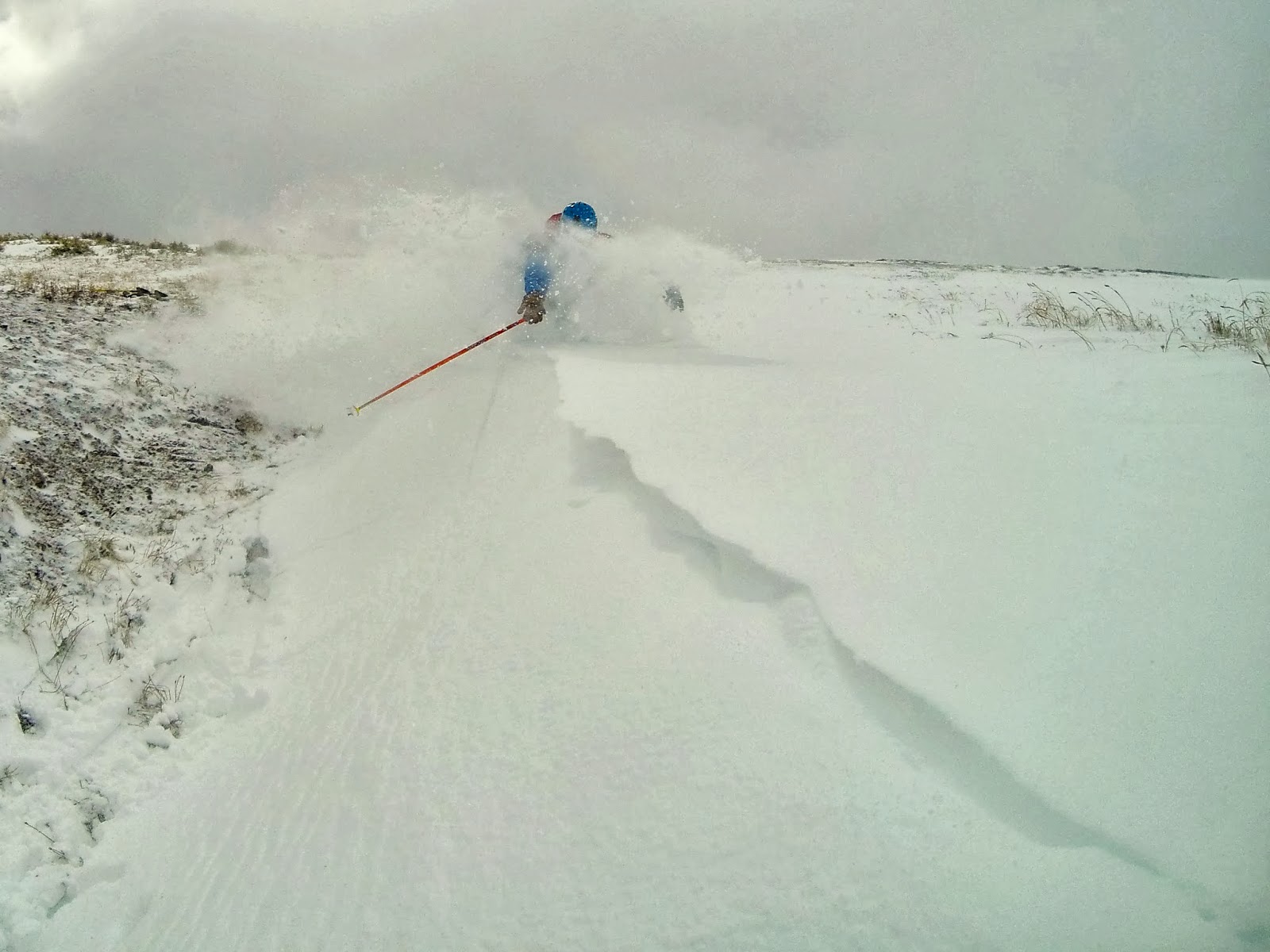 BOLD Custom Ski Poles Skiing the Grand Teton