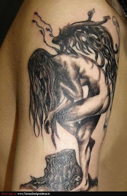 Fallen Angel Tattoos