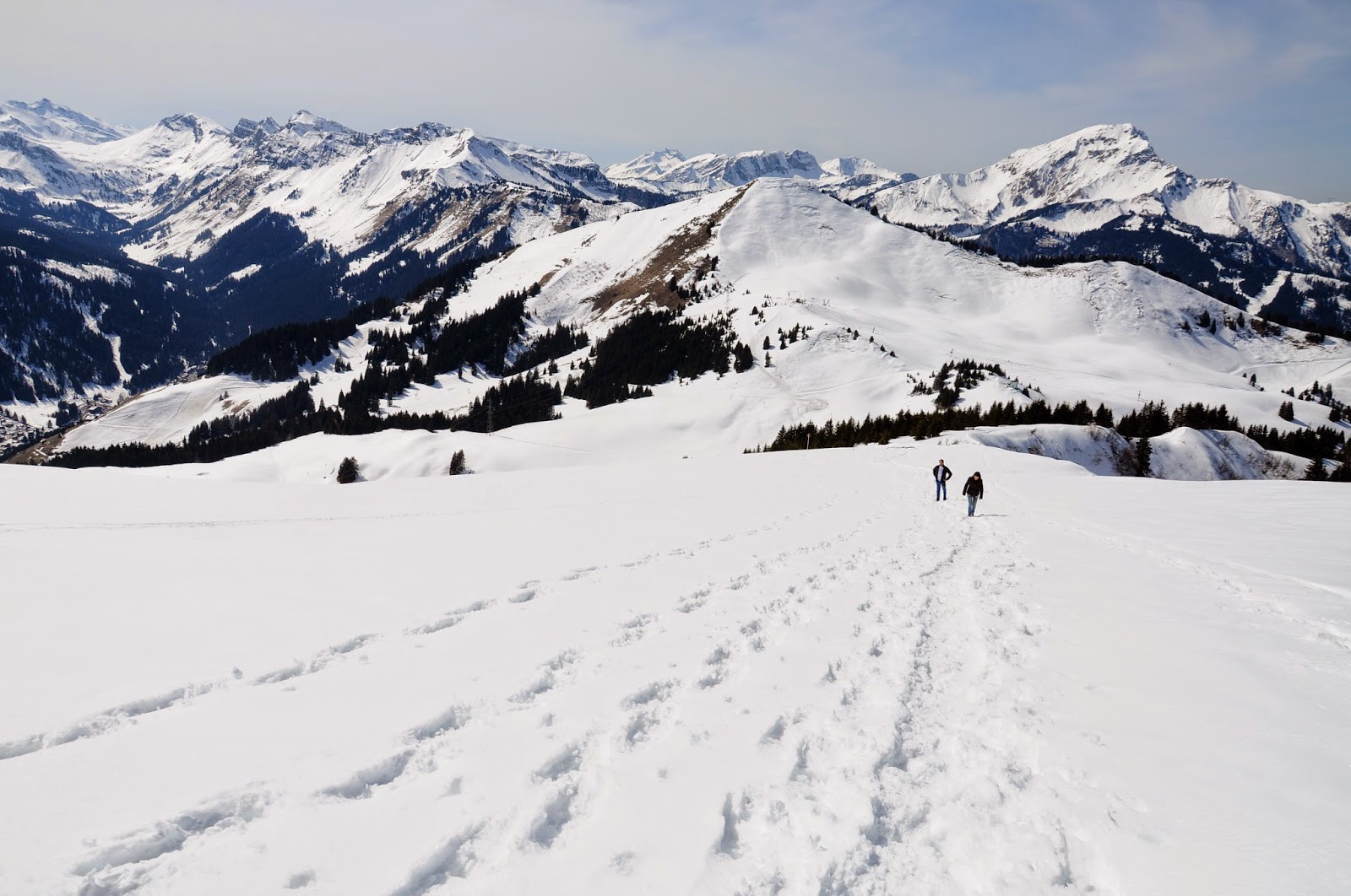 subida ski la pointe switzerland