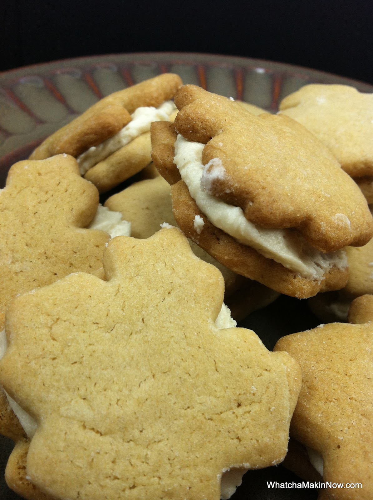 Whatcha Makin' Now? Maple Cookies with Maple Frosting