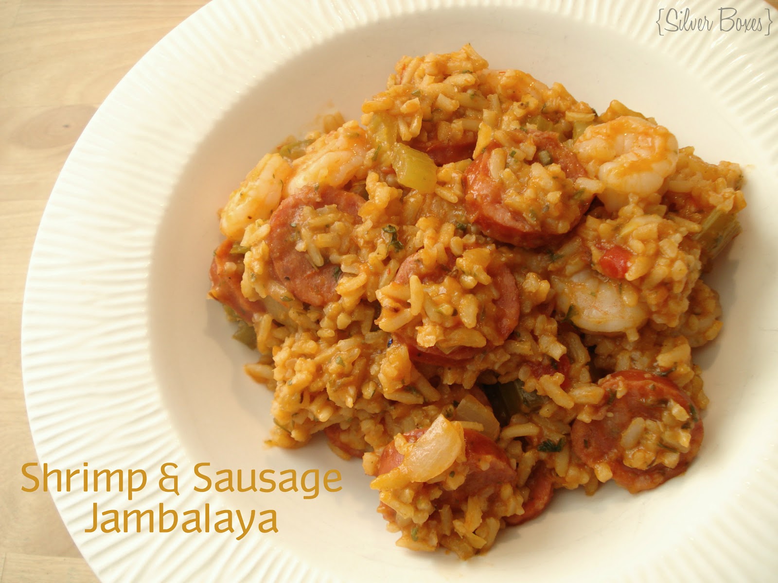 Silver Boxes Shrimp & Sausage Jambalaya