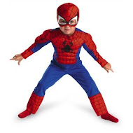 Toddler Spider Man Muscle Costume