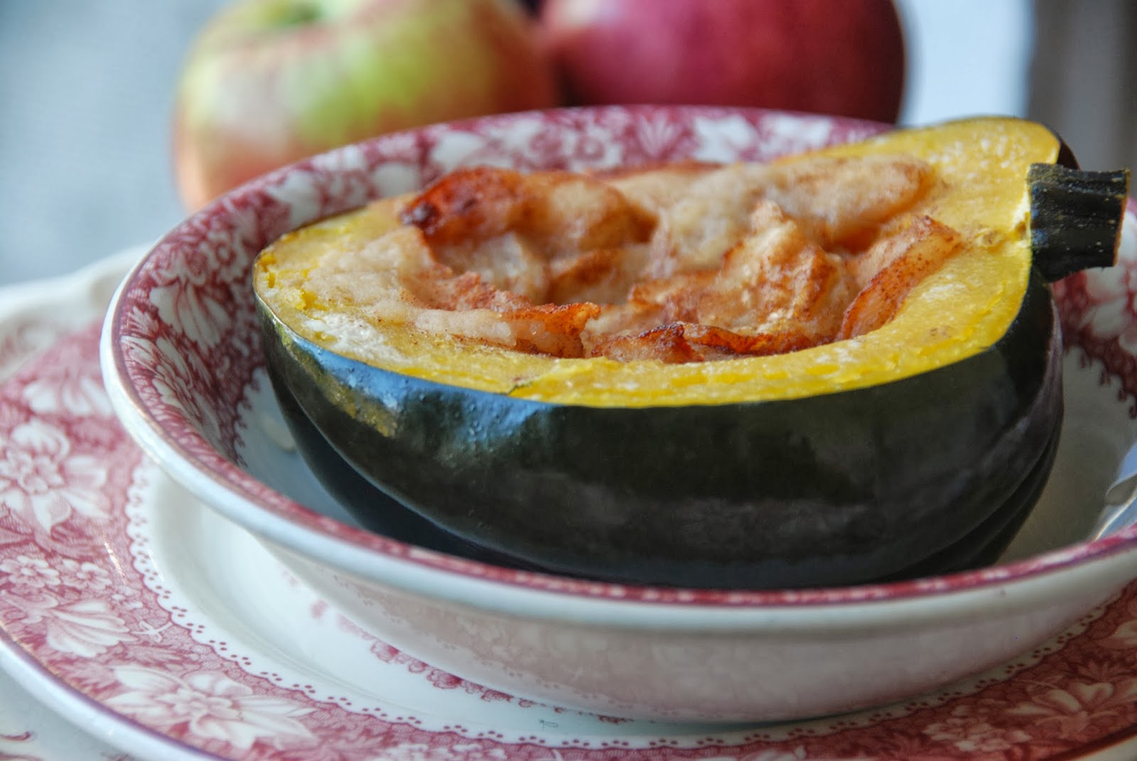 Baking and Creating with Avril Apple Acorn Squash
