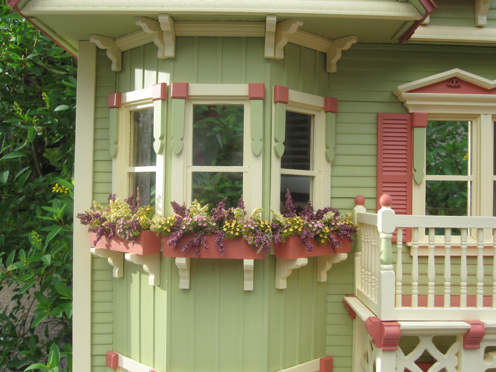 Dollhouses by Robin Carey New Gothic Victorian Dollhouse