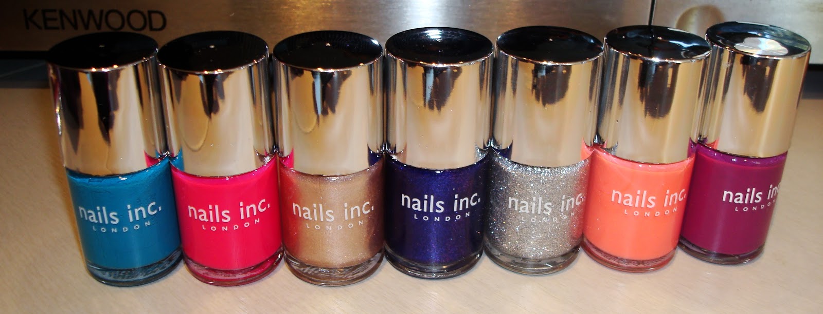 Nails Inc QVC collection flutter and sparkle