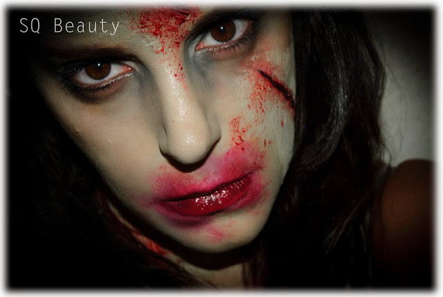Maquillaje Halloween 13 Fantasmas Ghots makeup Silvia Quiros